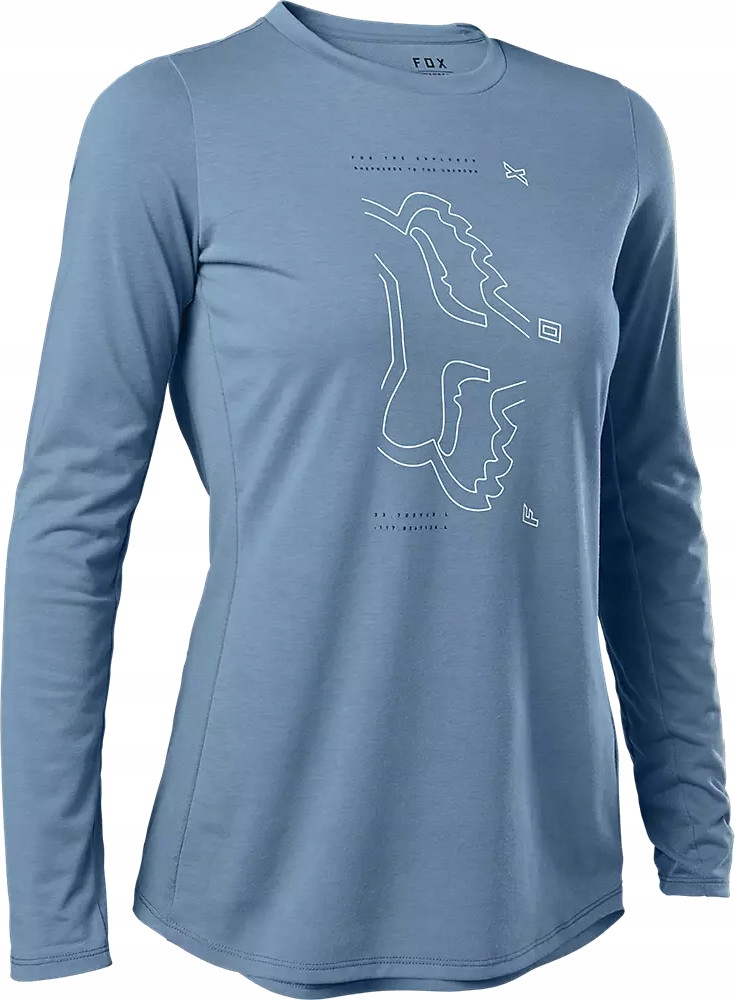 Damska Koszulka Rowerowa Fox Ranger Dr Ls Jersey M
