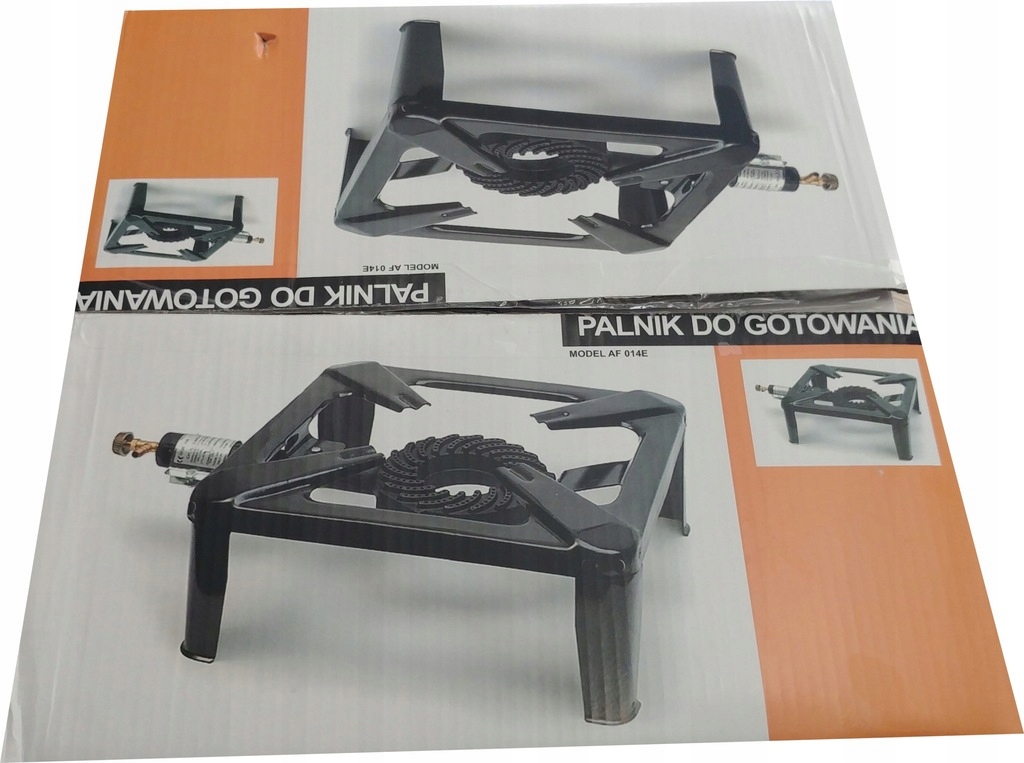 TABORET ŻELIWNY GAZOWY 40x40 + ZESTAW REDUKTOR WĄŻ OPASKI DUŻA MOC LPG Liczba palników 1