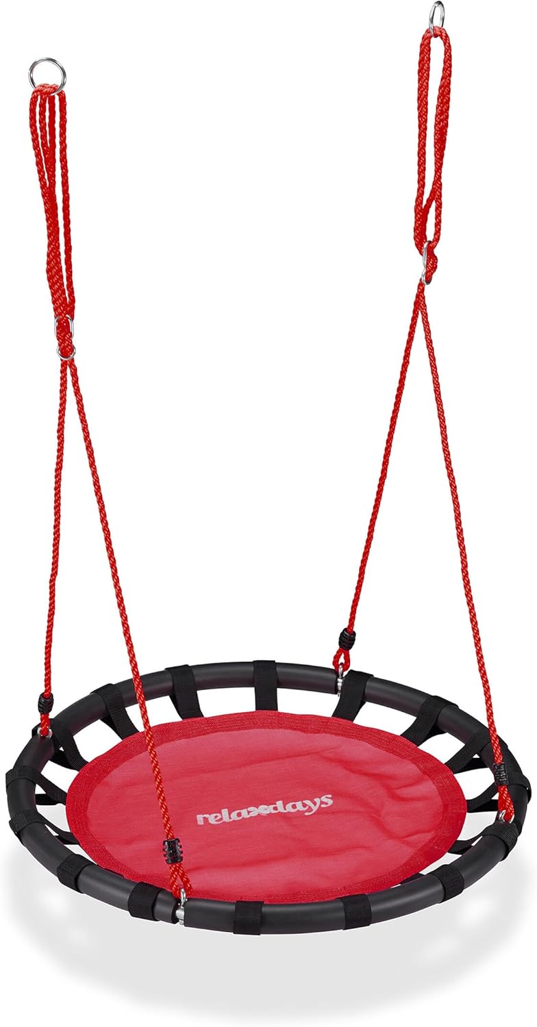 zahradní houpací síť kulatá 80 cm pro děti do 100 kg