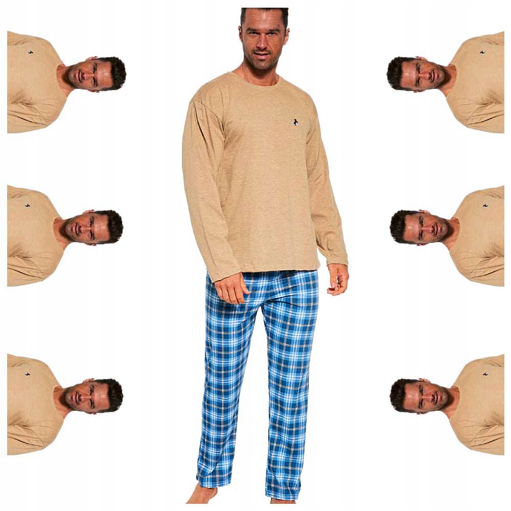 Cornette Pánské pyžamo DERBY2 124/241 Vel XXL