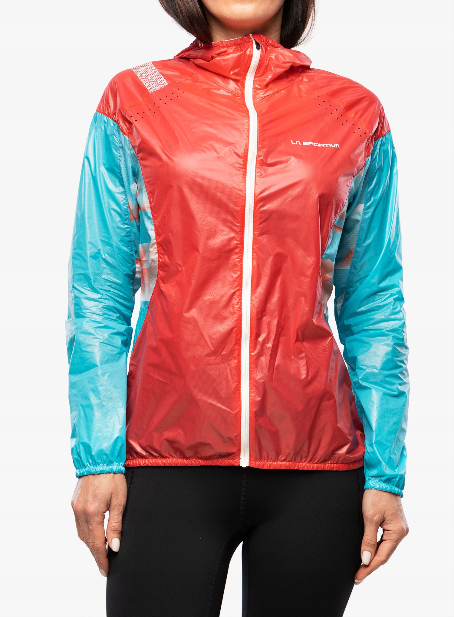 Dámská běžecká bunda La Sportiva Briza Windbreaker Jkt hibiscus