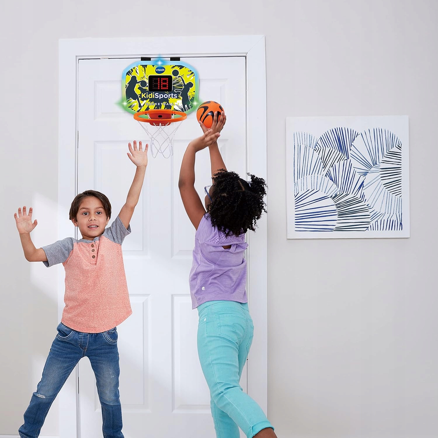 Vtech KidiSports Interaktywna obręcz do koszykówki Marka bez marki