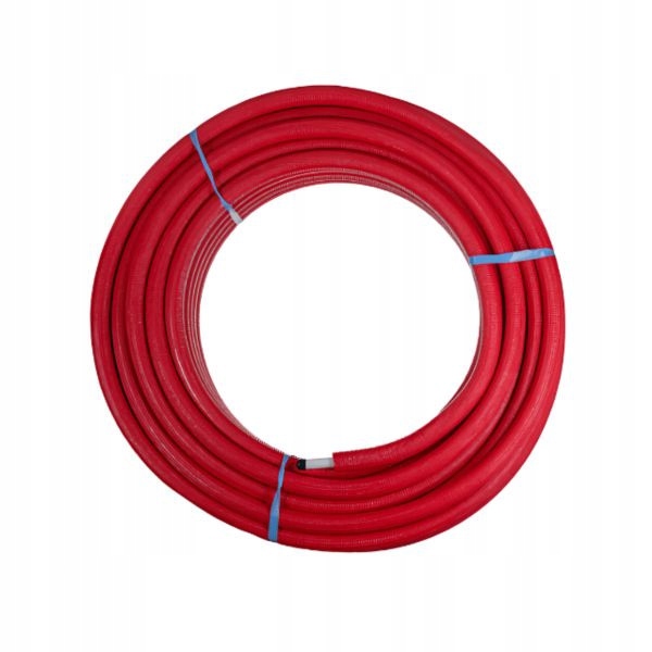 Rura Pex Alupex 16 x 2,0 mm K-Flex Pe-Rt Al Otulina Czerwona 100M Krążek