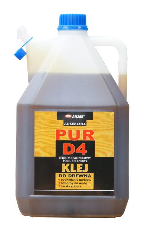 Klej do drewna wodoodporny Poliuretanowy D4 5,5kg