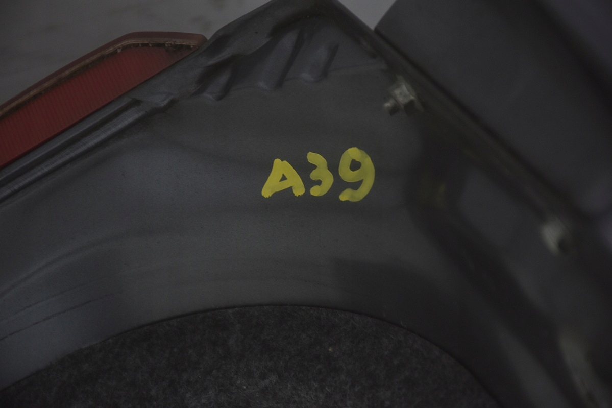 boot doors * rear part SPIOLER MITSUBISHI LANCER X IX A39