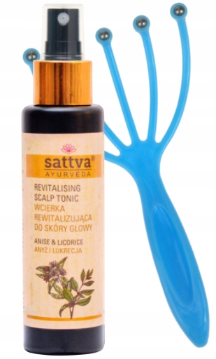 SATTVA WCIERKA ANYŻ I LUKRECJA POROST + MASAŻER