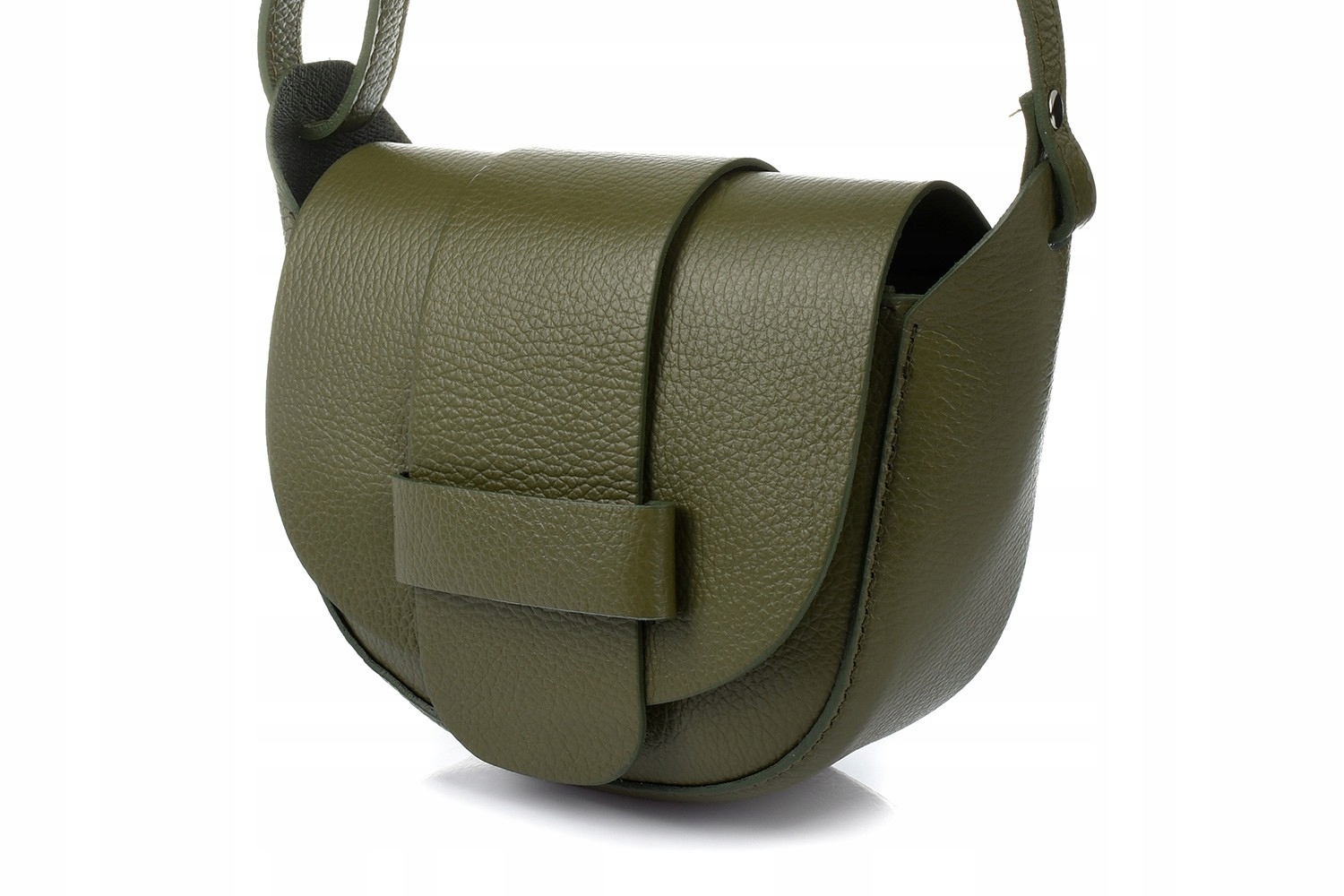 Dámská kožená kabelka městská kabelka přes rameno italská