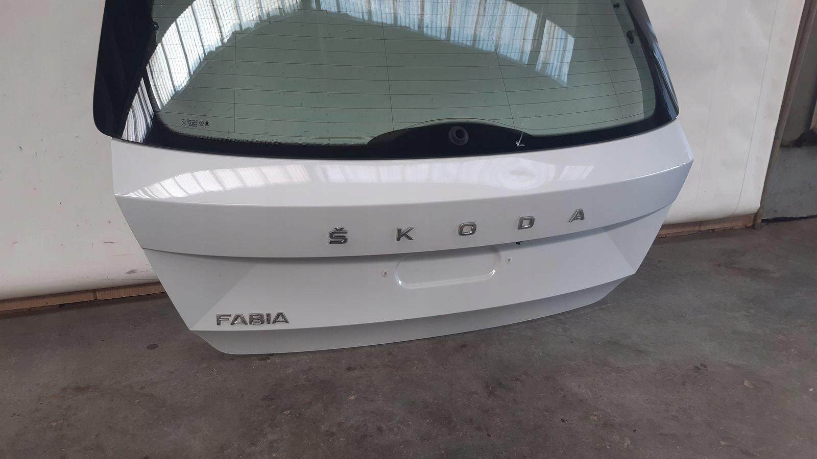 trunk door boot Skoda Fabia III LIFT LS9R HB
