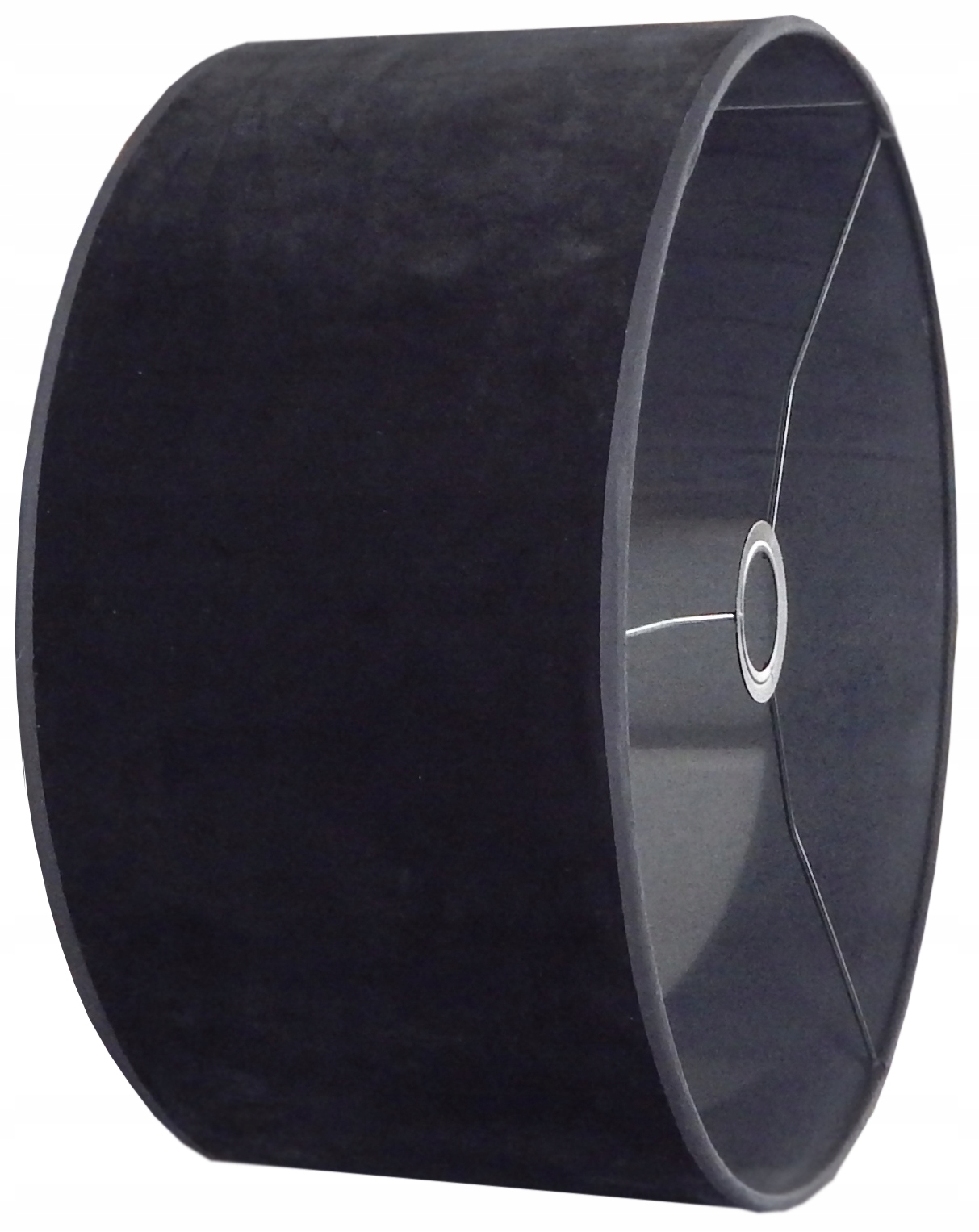 Duży Klosz Do Lampy Abażur Welur FI50CM Plafon Do Wiszącej Podłogowej E27