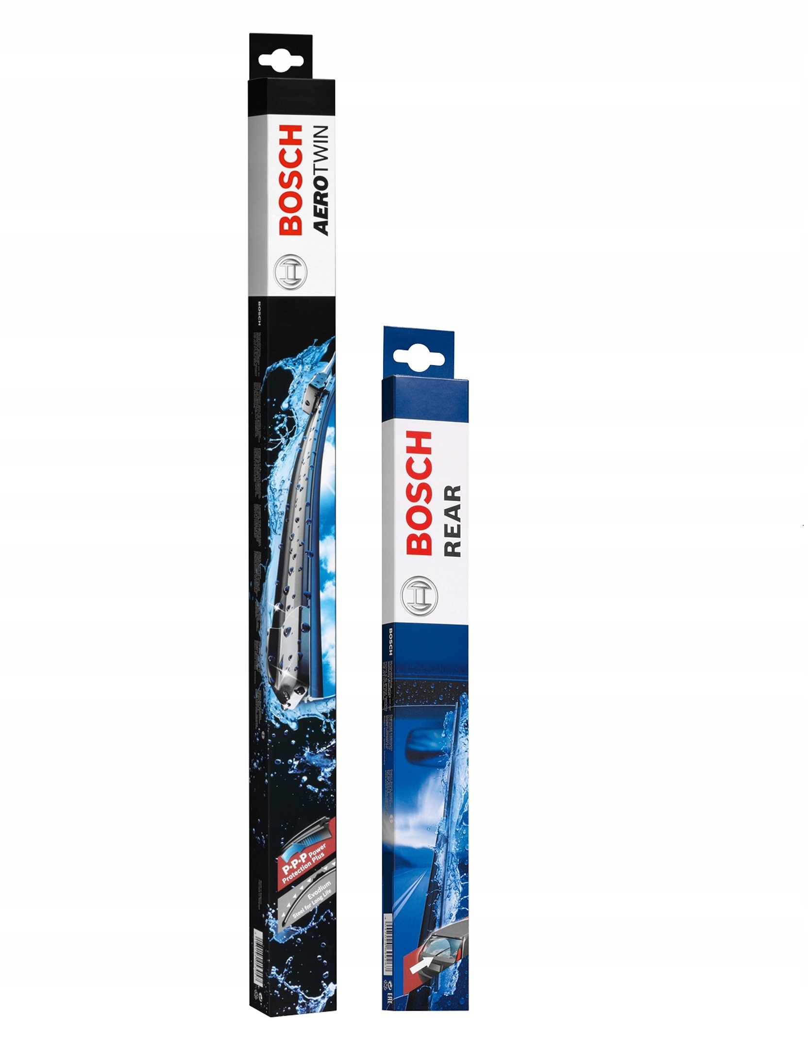 Wycieraczki przód tył Bosch aero twin Peugeot 207 Hb