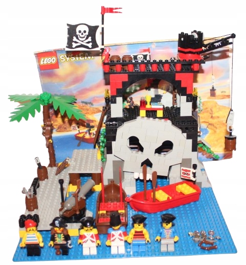 LEGO PIRATES CLASSIC 6279 INSTRUKCJA Skull Island UNIKAT
