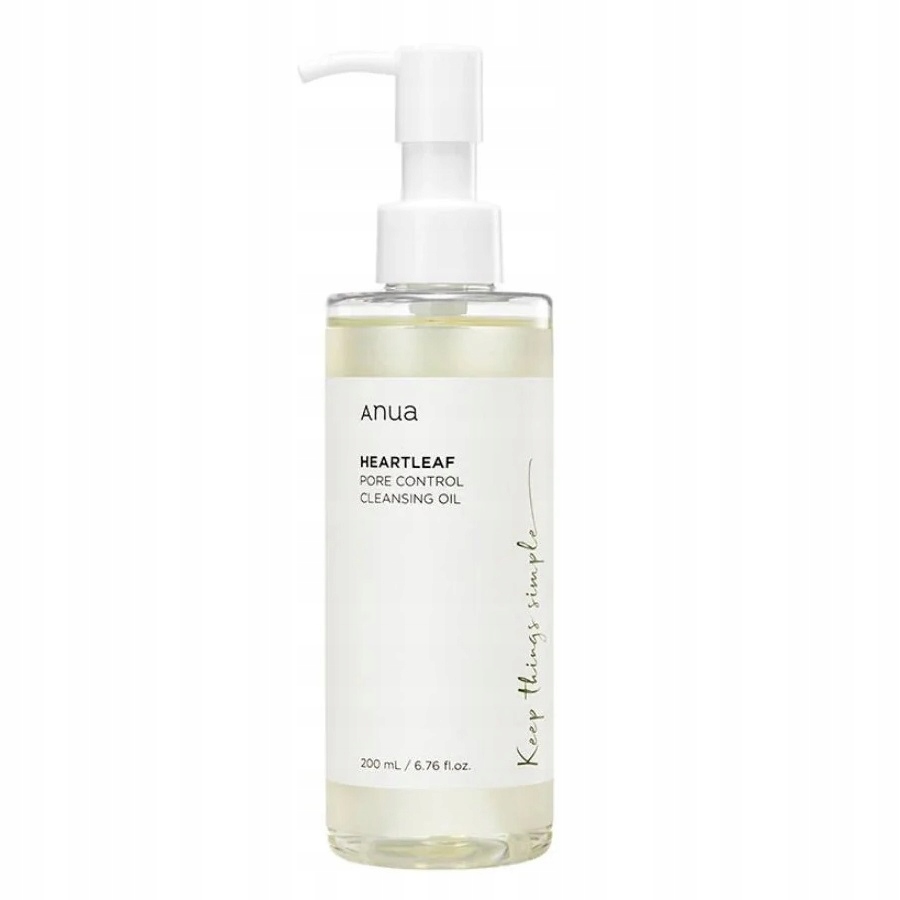 Jemný čisticí olej Heartleaf Pore Control na obličej Anua 200 Ml