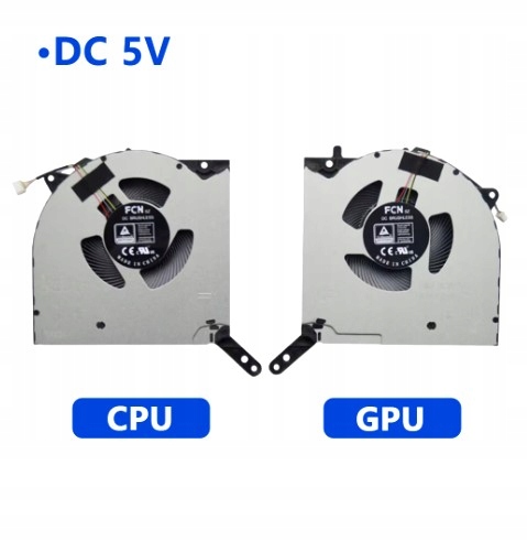 Ventilátor Komplet Cpu Gpu 5V Lenovo Legion 7 16ACH 2021 R9000K Y9000K DFS5