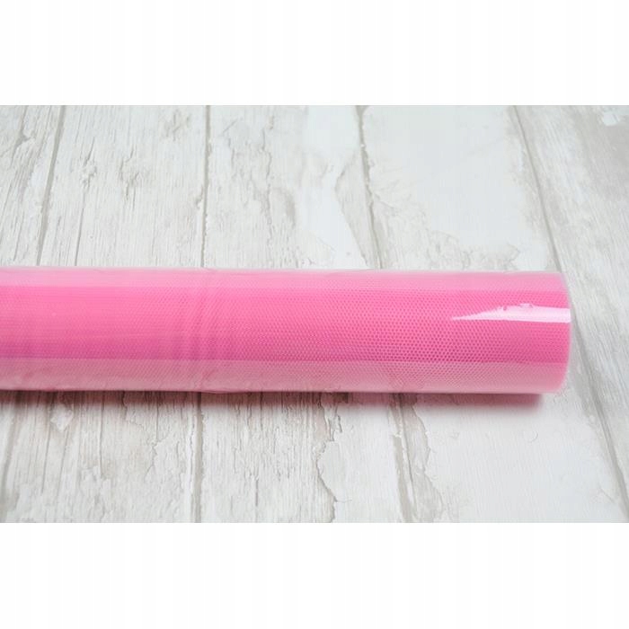 Tiul w rolce 15 cm 9m Róż Różowy
