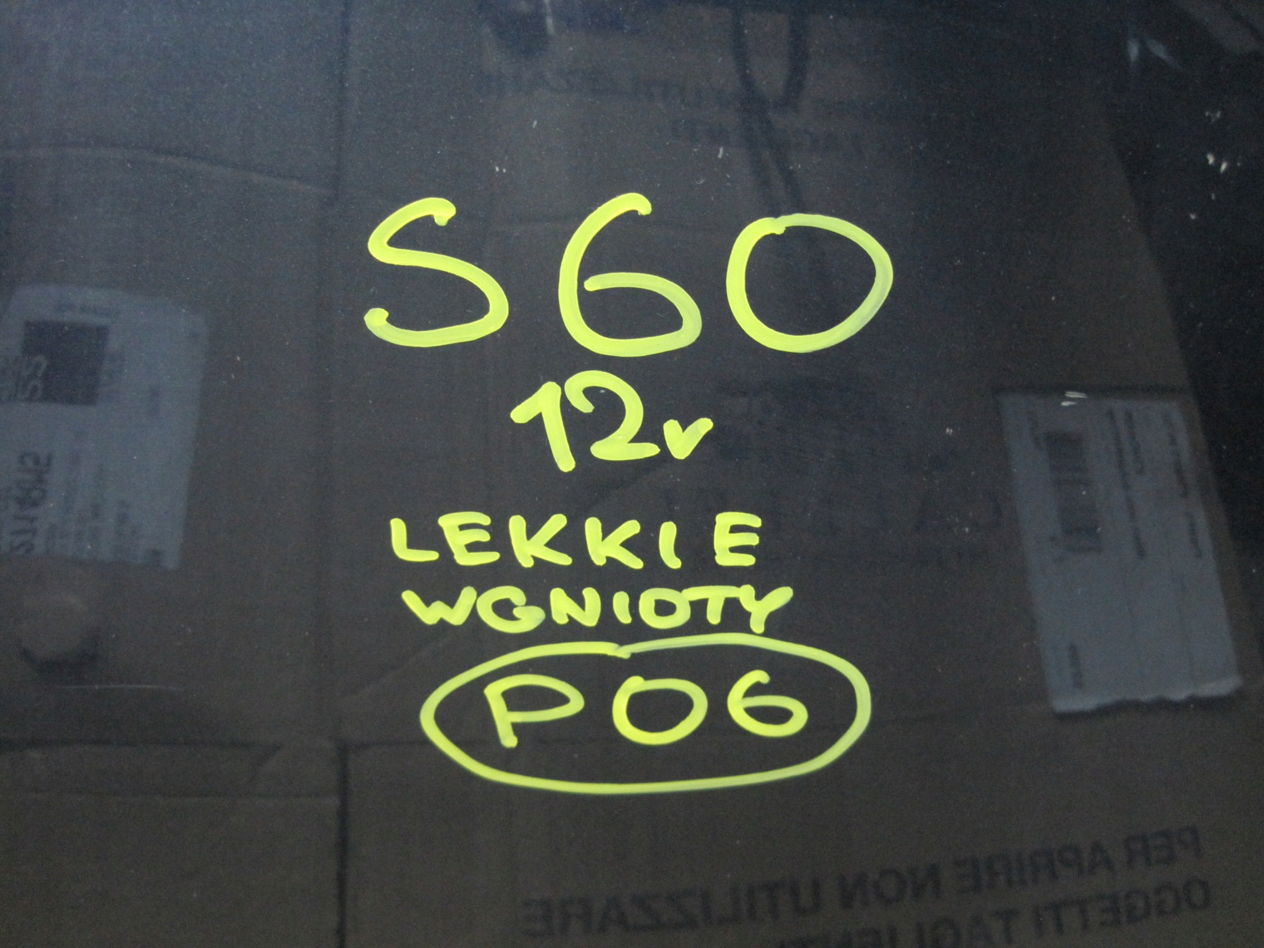 bonnet VOLVO S60 S 60 12R