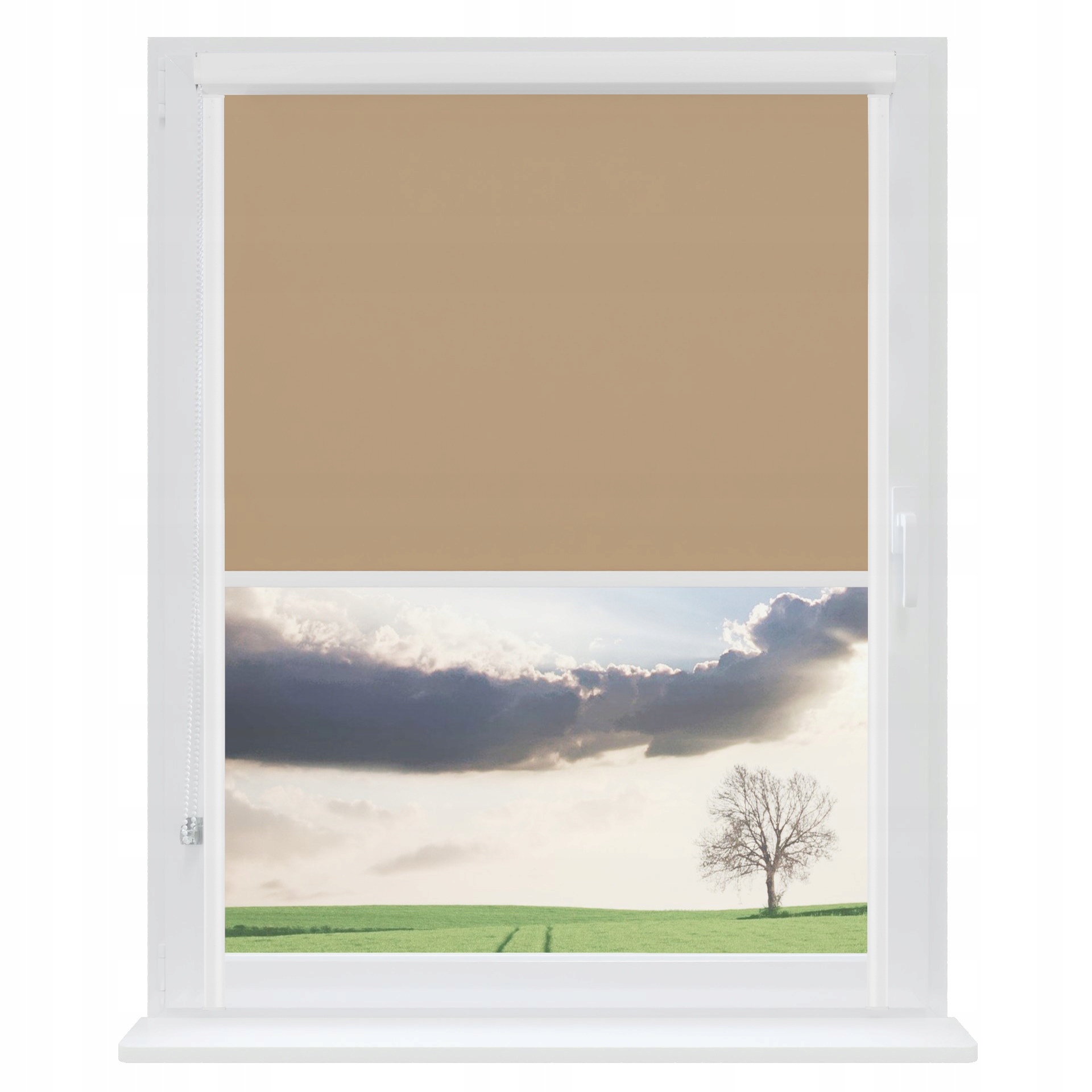 Zatemňovací Rolety V Bílé Pvc Kazetě S Vodítky 63 x 150 CM Dekodom