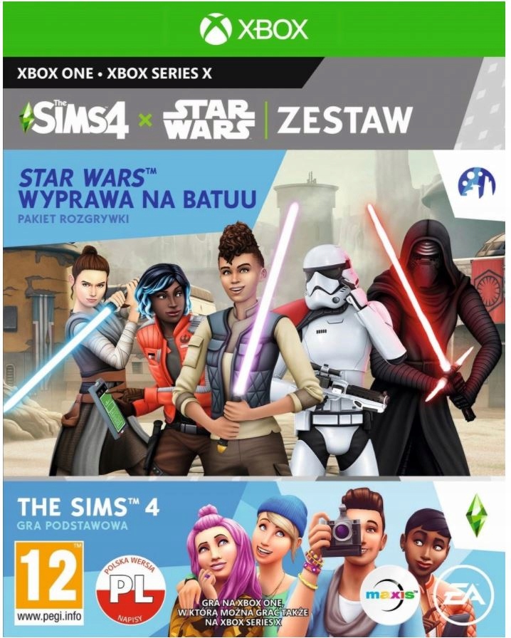 Sims 4 Star Wars Podstawa Wyprawa na Batuu XOne
