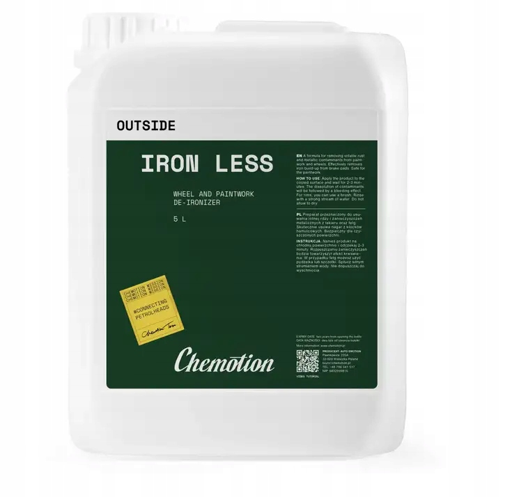 Deironizer na lak Chemotion Iron Less 5000 ml