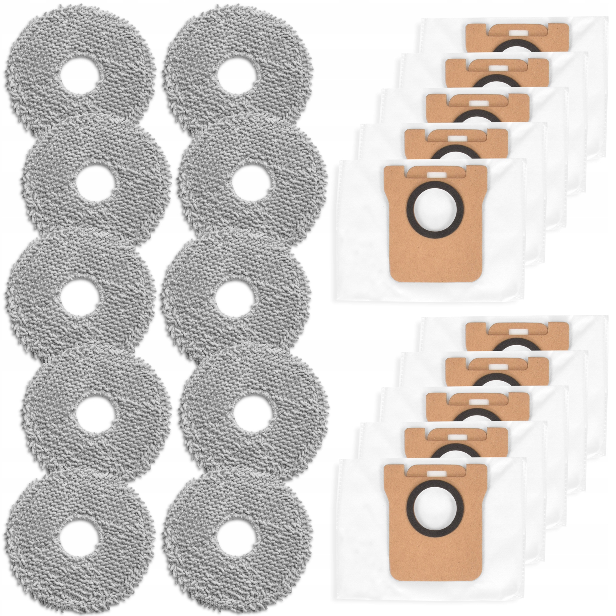 Sáčky na prach nástavce pro Xiaomi Robot Vacuum X10+ X20+ Dreame L10s Ultra