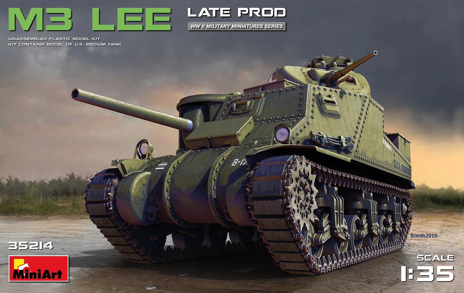 M3 Lee Late Prod. 1:35 MiniArt 35214