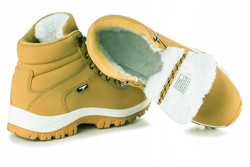 BUTY ZIMOWE DAMSKIE SPORTOWE OCIEPLANE Rozmiar 36