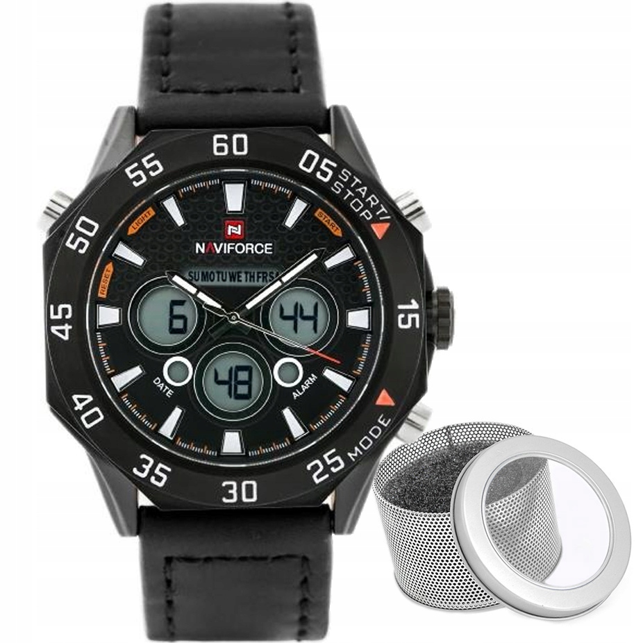 Pánské hodinky Naviforce Scanner- 9043-1A Dual Time