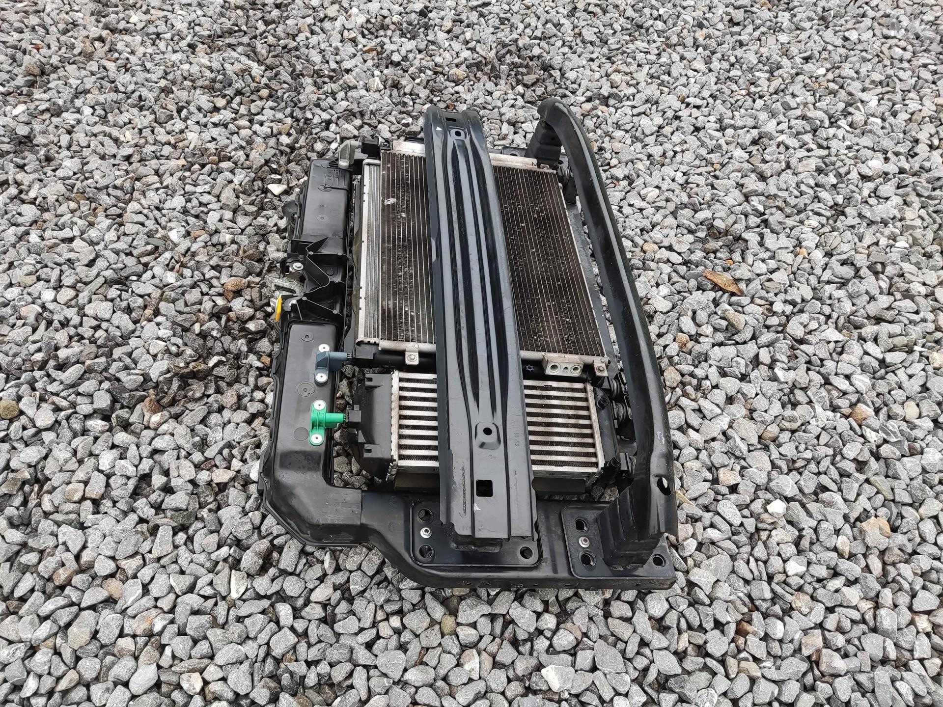 support panel for radiators KOMPLET of radiators fan FIAT PANDA III 0.9 TWINAIR 2012-20