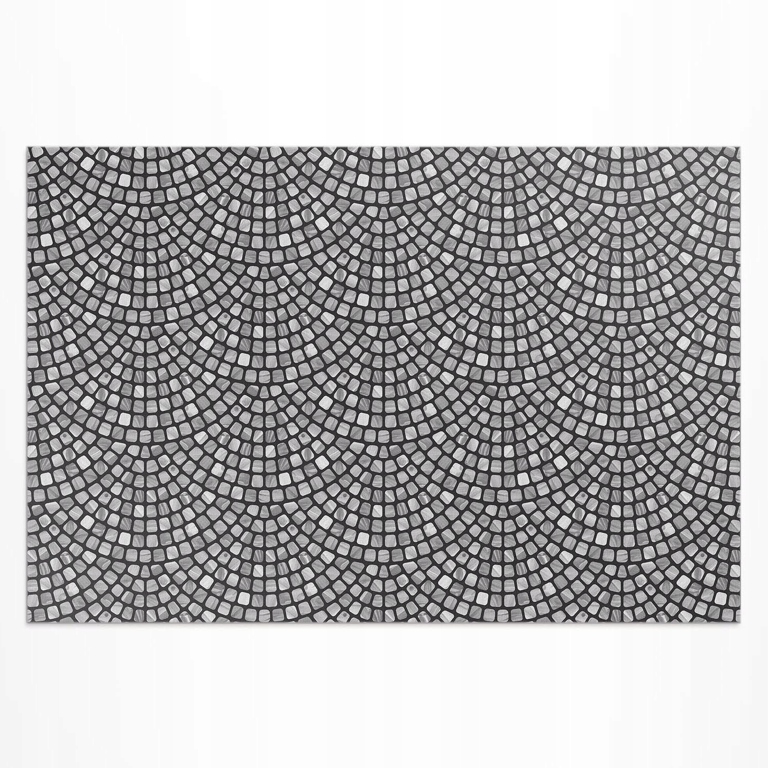 Vinylový vonkajší chodník Kamenný dizajn drobná mozaika 150 x 255 cm