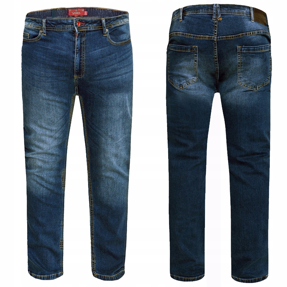 D555 kalhoty pánské Ambrose L:34 Stretch nadměrná velikost 62 jeans