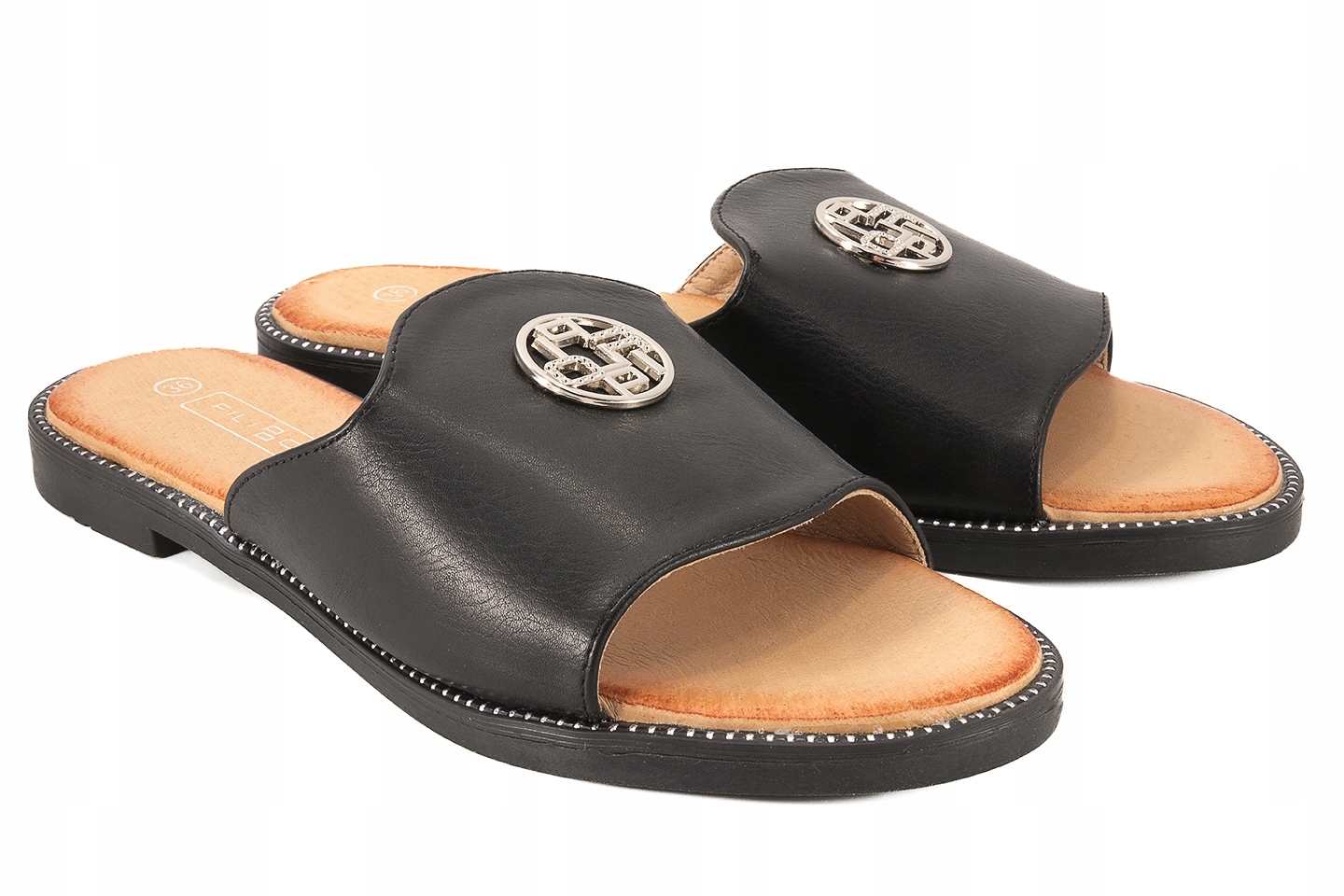 Filippo DK3668 Nazouváky Dámské Ploché černé 39 Černá