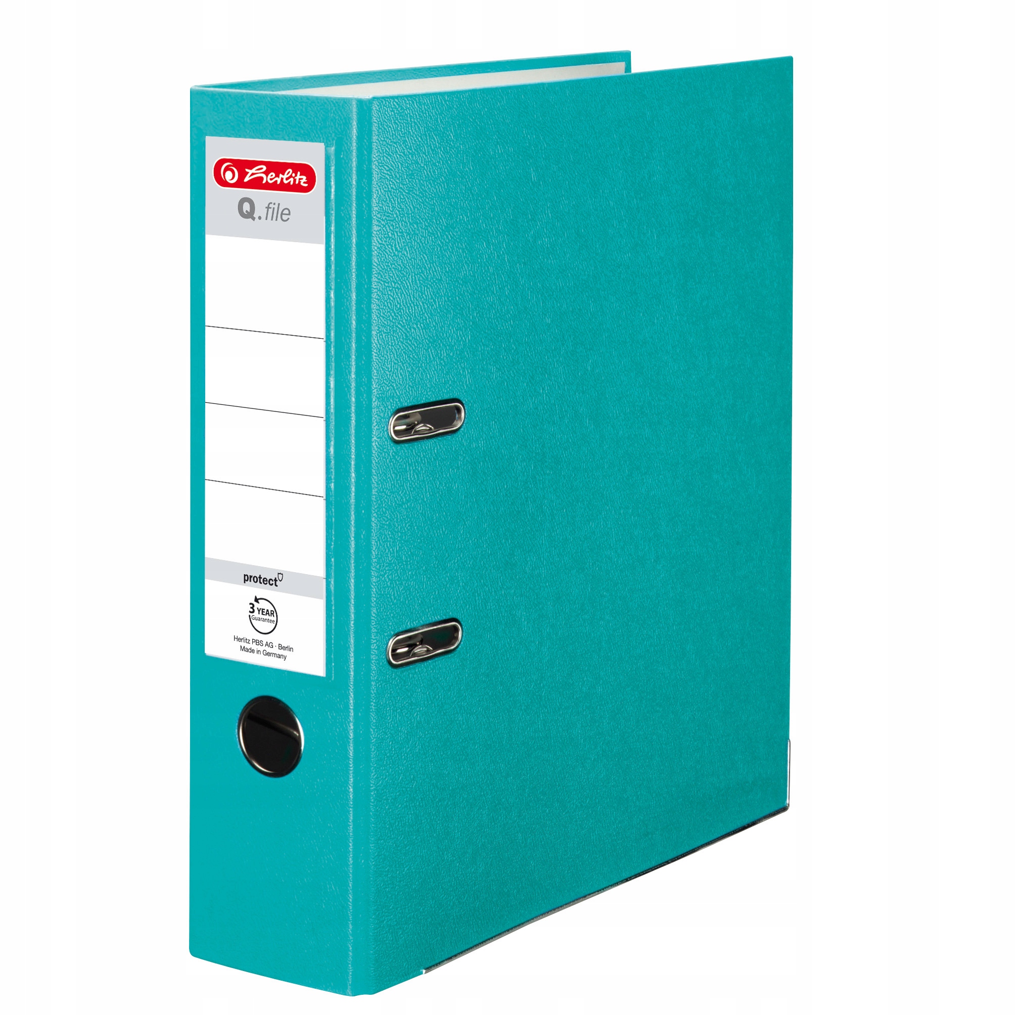 

Segregator Herlitz A4 Q.file 8cm turkusowy