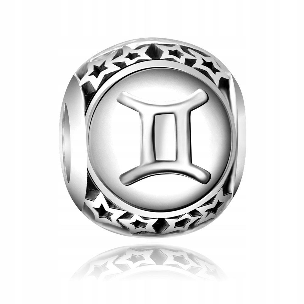 

Charms Zawieszka Koralik 925 Zodiak Prezent SR415