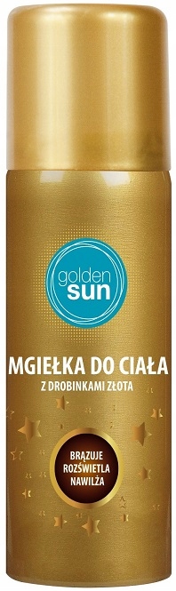 GOLDEN SUN - MGIEŁKA DO CIAŁA Z DROBINKAMI ZŁOTA
