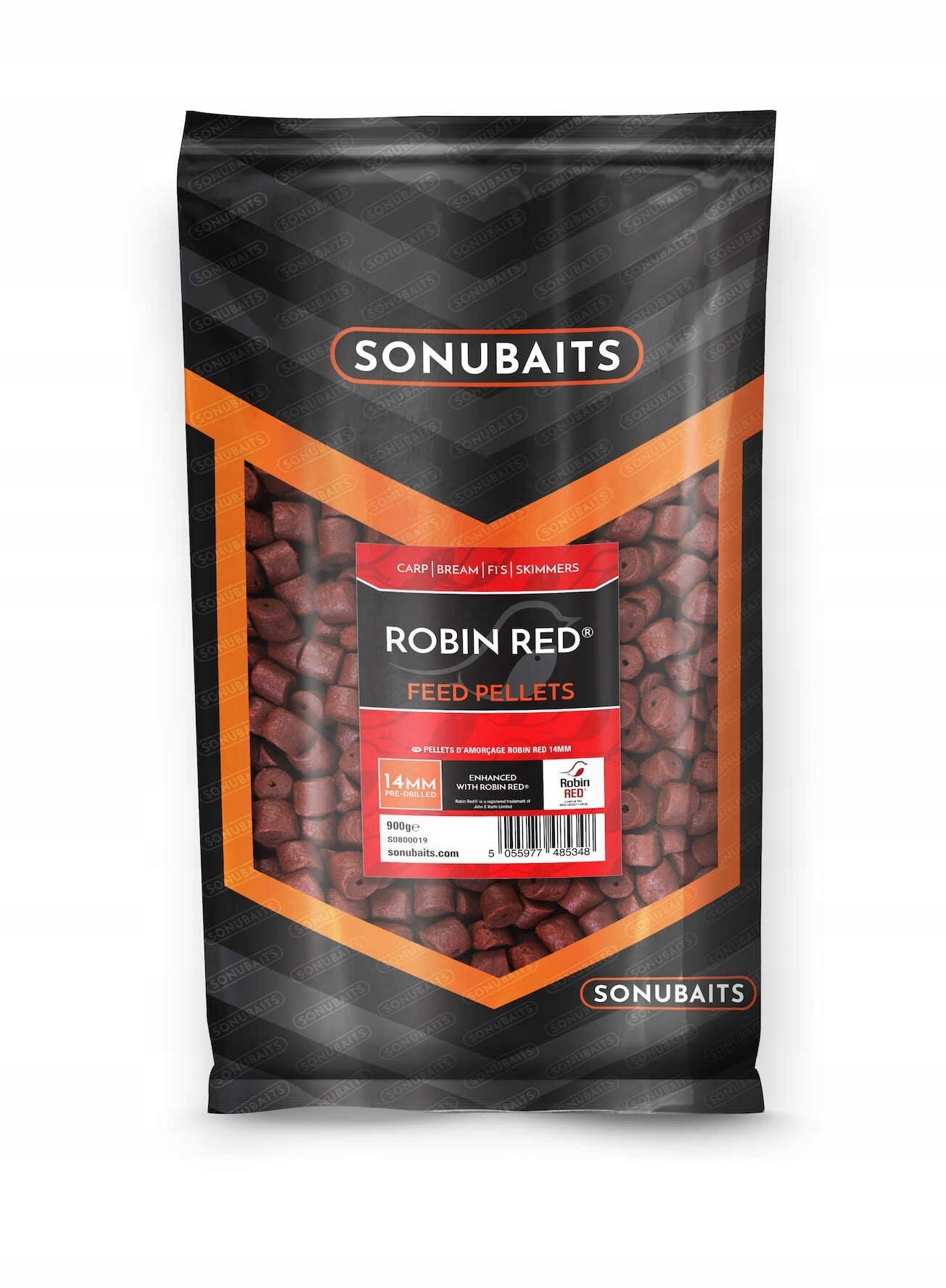 Pellet Sonubaits Pellet Feed 4,00mm 900g Robin Red