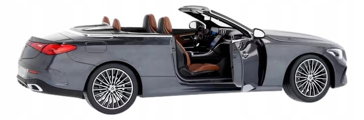 Mercedes Model auta 1:18 Cle A236 Cabriolet Amg graphite grey magno