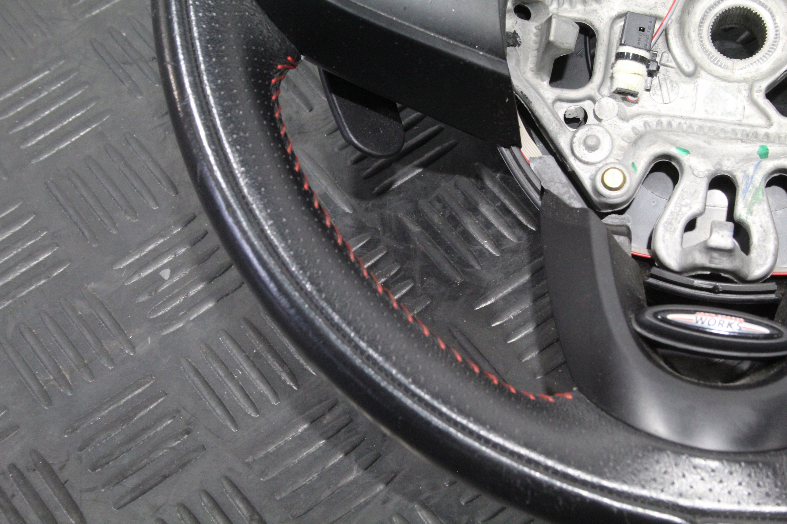 steering wheel, MULTIFUNKCJA with shifting MINI COOPER F56 JCW