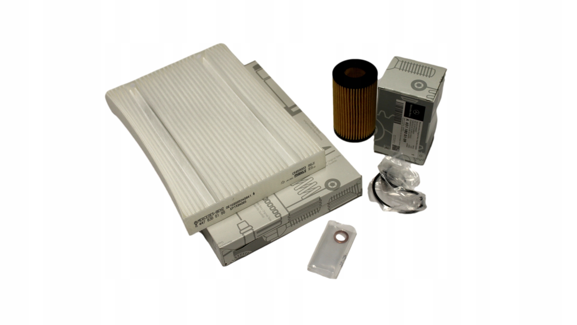 Mercedes Vito V-klasa Balíček olejových a kabinových filtrů