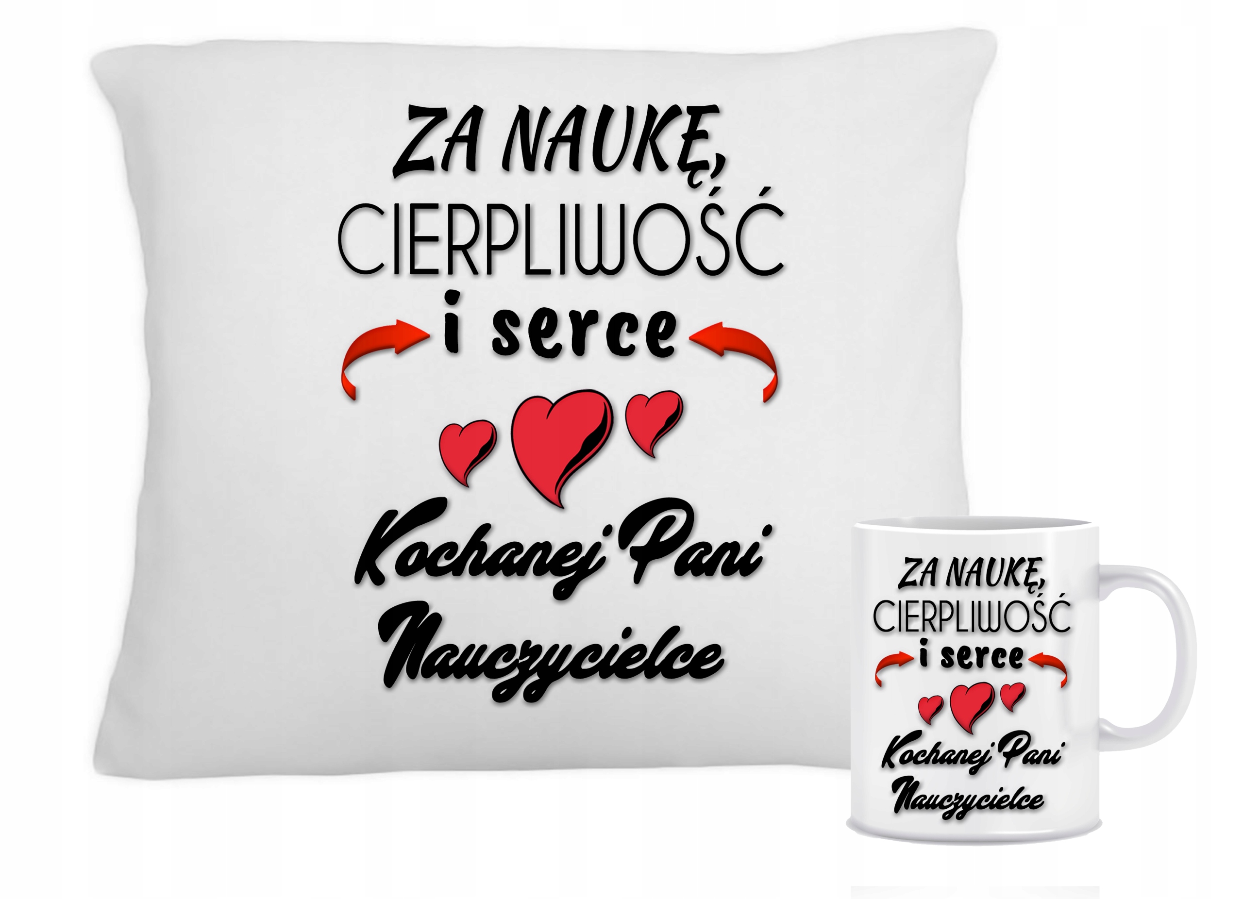 

Zestaw Poduszka Kubek Na Dzień Z Dnia Nauczyciela