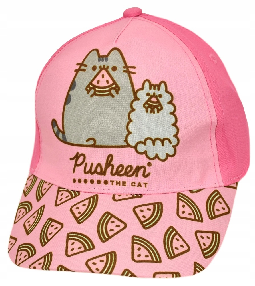 

czapka z daszkiem kotek arbuzy Pusheen 54