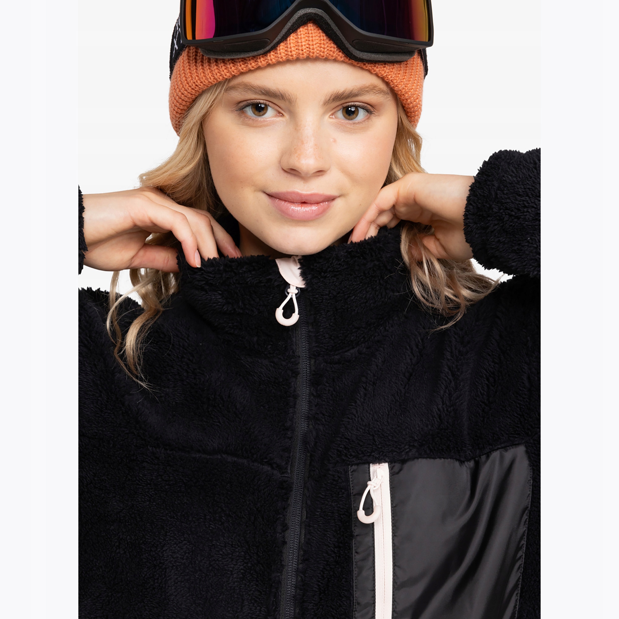Mikina Roxy Alabama Full Zip Solid true black L