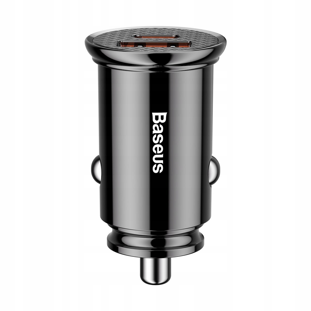 BASEUS SZYBKA MOCNA ŁADOWARKA SAMOCHODOWA USB USB-C TYP-C QC 4.0+ 5A 30W Stan opakowania oryginalne