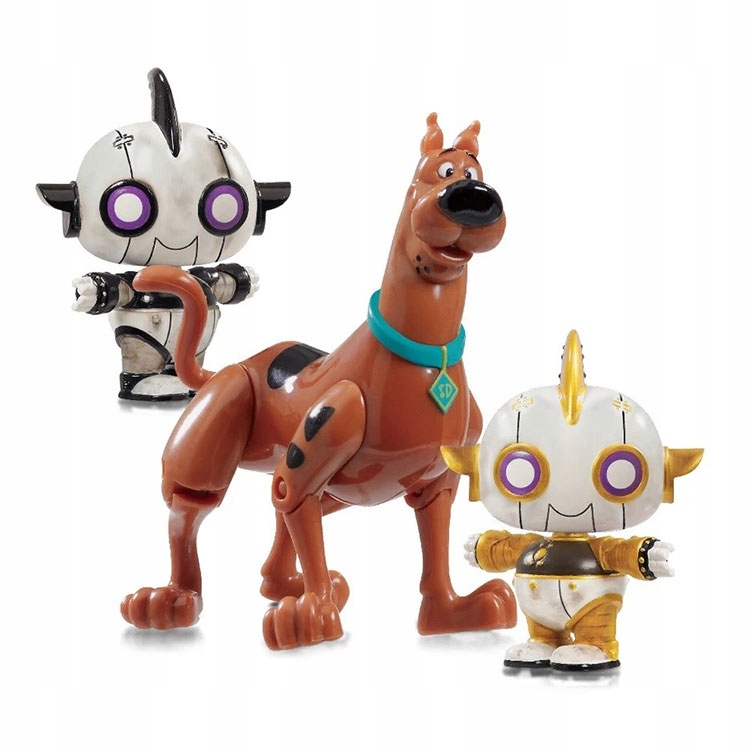 

Scooby Doo! figurki: Scooby-Doo i dwa roboty