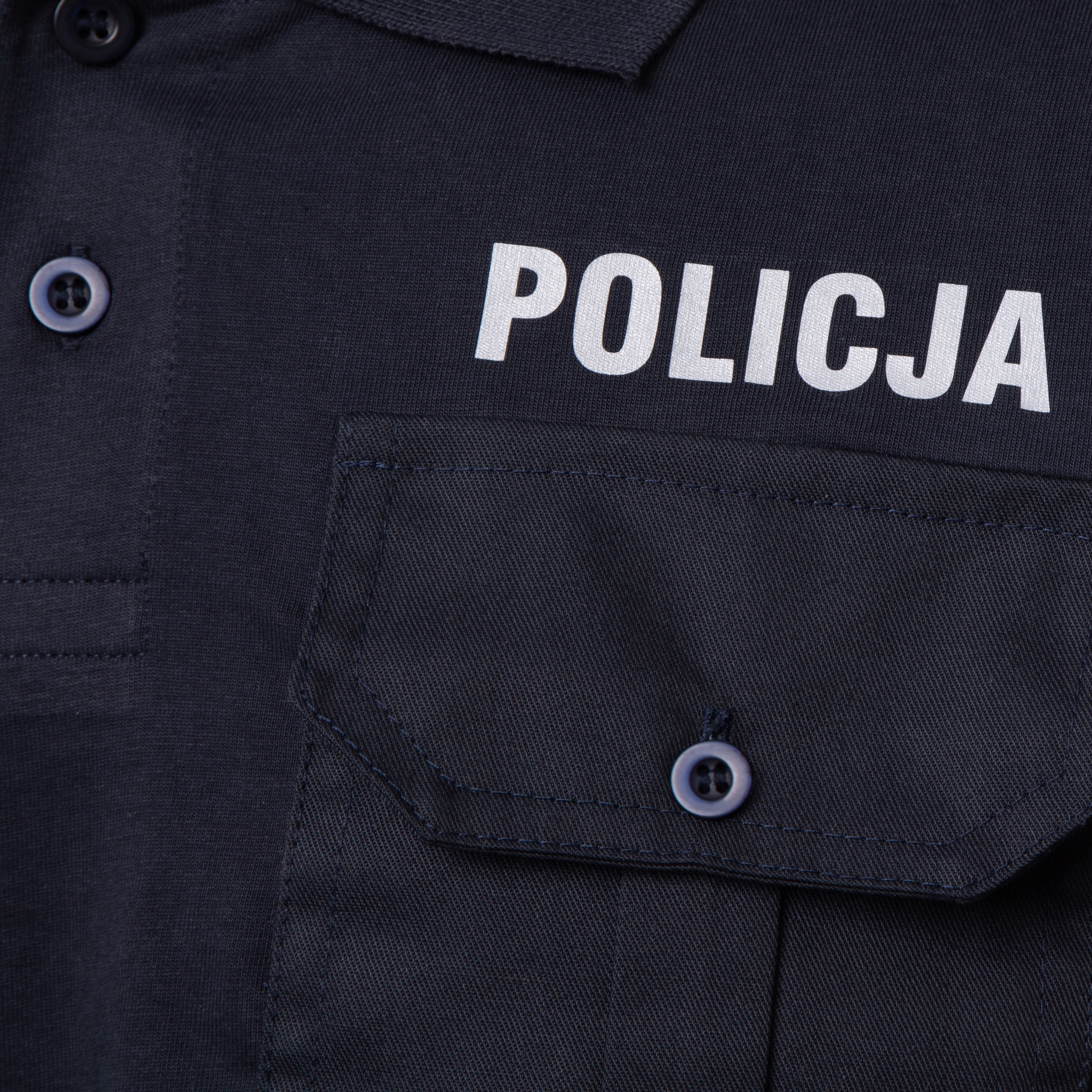 Koszulka Policyjna Polo Policja Wzór Granat S Odcień granatowy