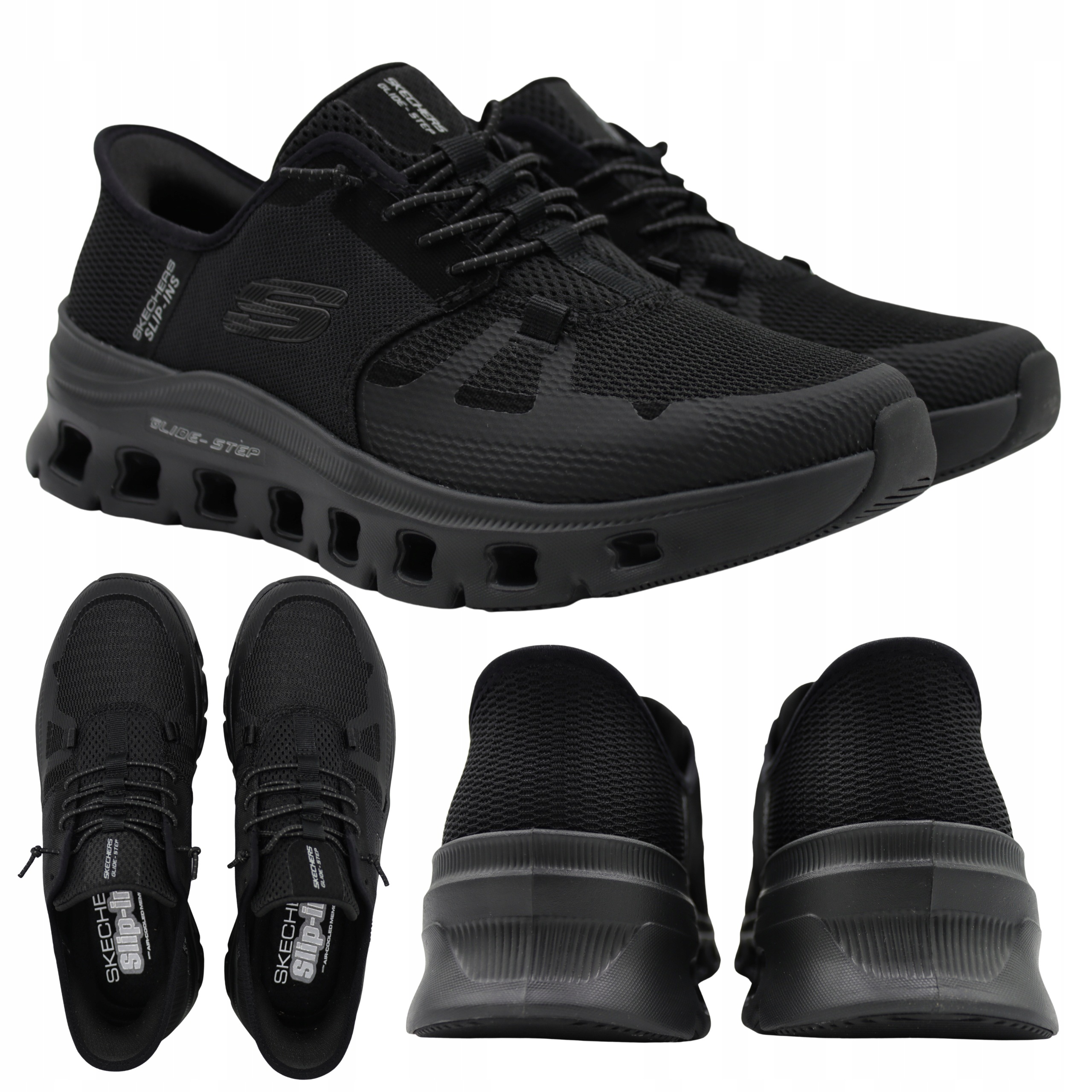 Pánské Boty Skechers tenisky Pohodlné Lehké 232930/BBK Vel. 42, 5