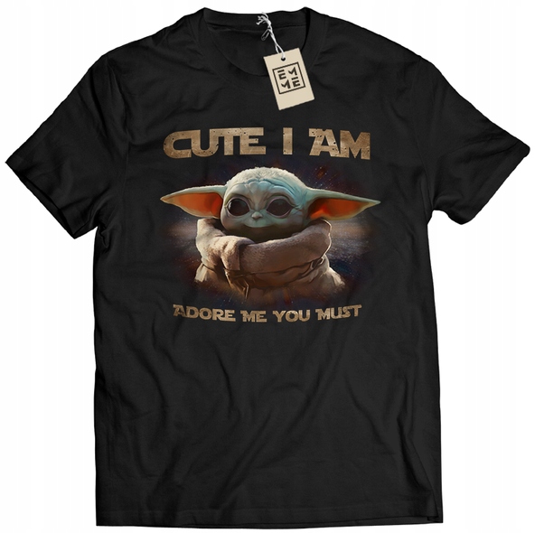 

Koszulka Cute Baby Yoda Gwiezdne Wojny S