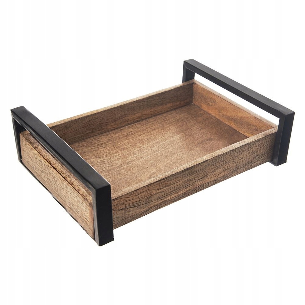 * Servírovací podnos Loft Retro dřevěný 30,5 x 22 cm