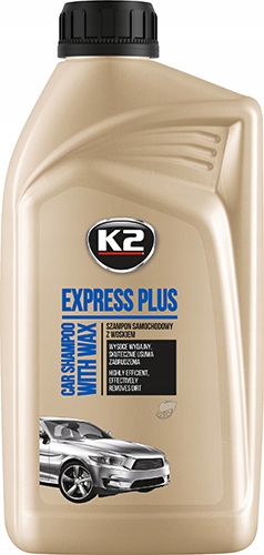 K2 EXPRESS PLUS SZAMPON SAMOCHODOWY + WOSK 1000ML Pojemność opakowania 1000 ml