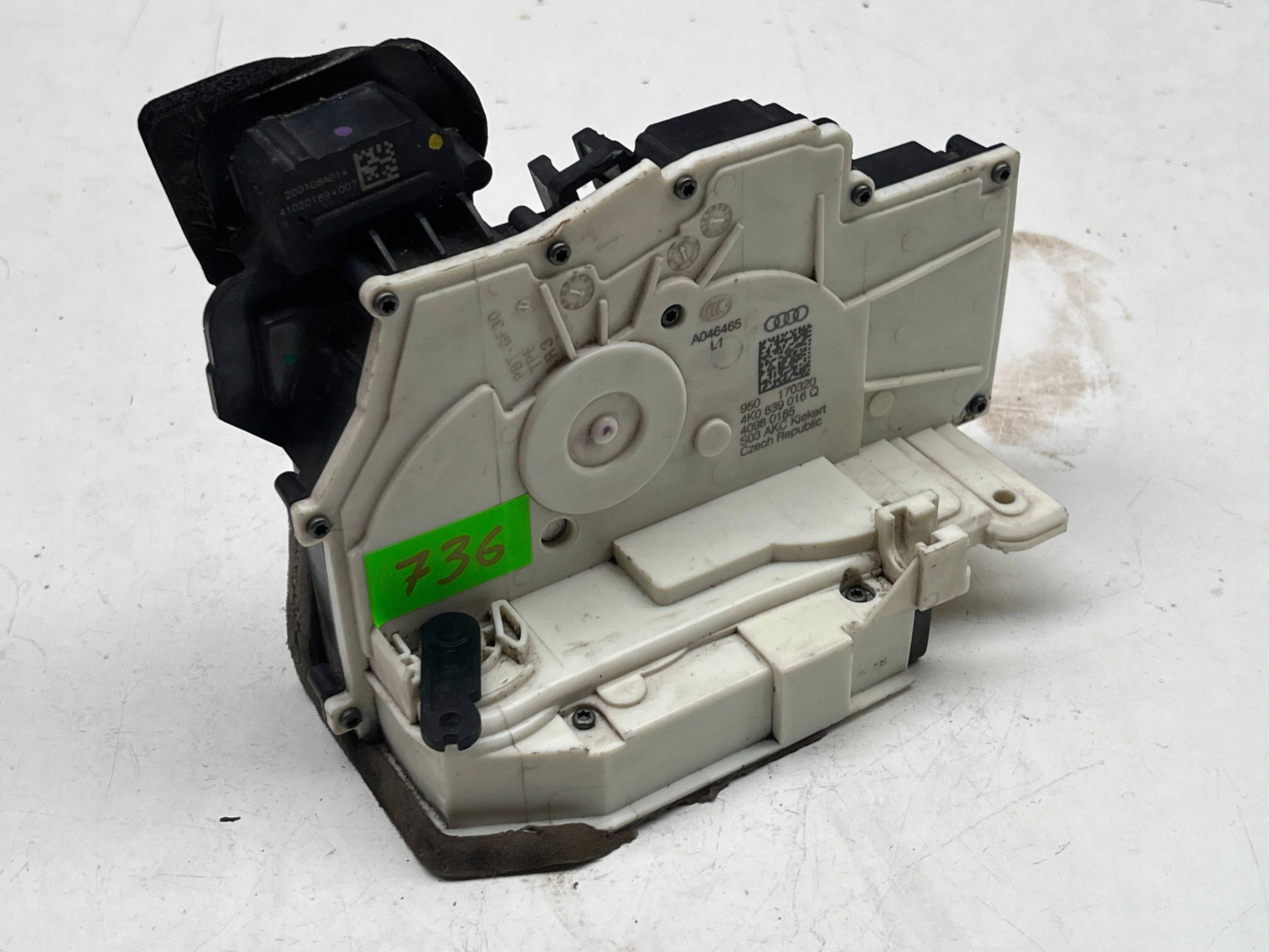 AUDI A6 C8 lock door right rear part 4K0839016Q @M