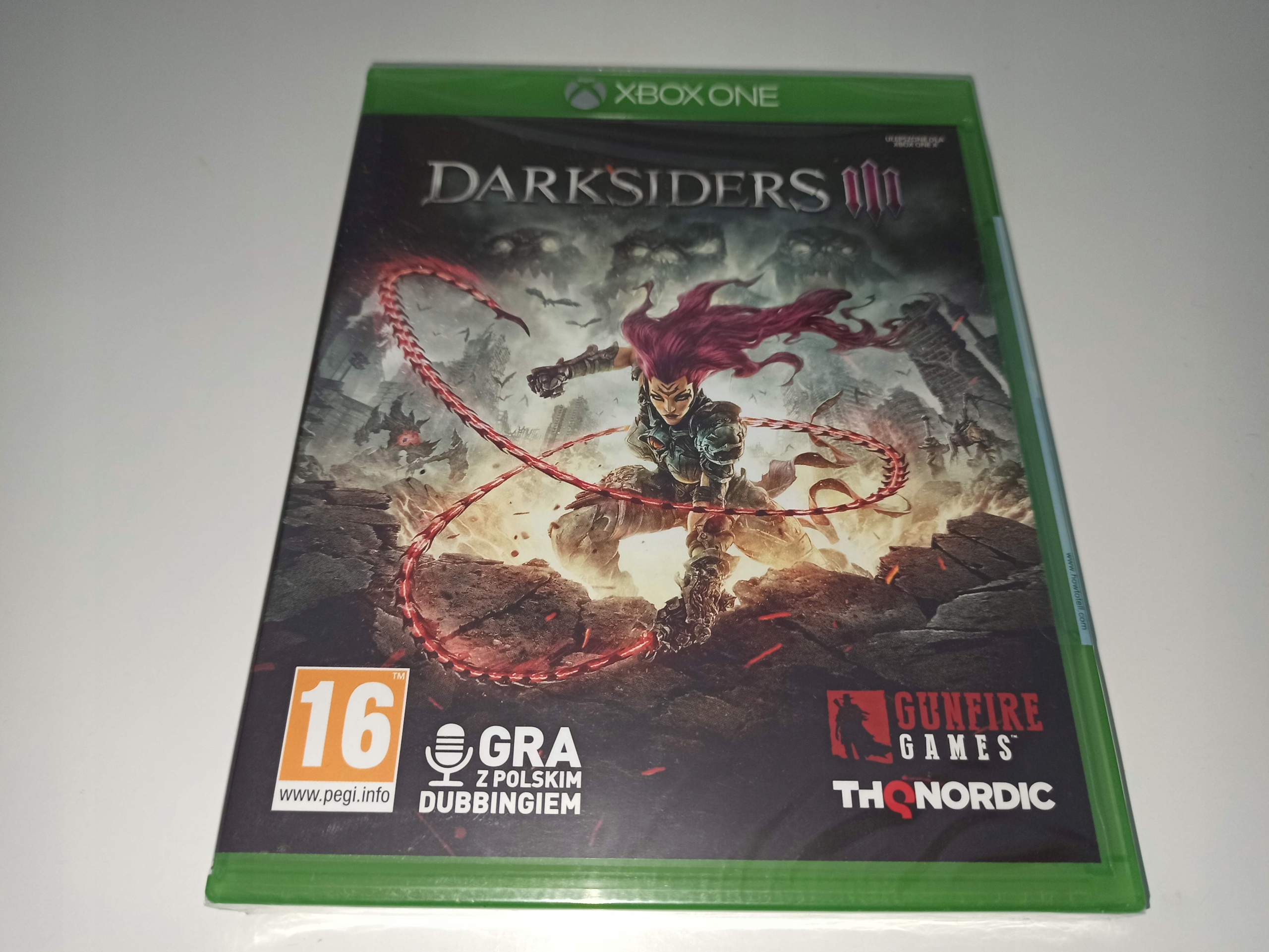 Darksiders 3 Pl mówią po polsku Nowa! okładka Pl