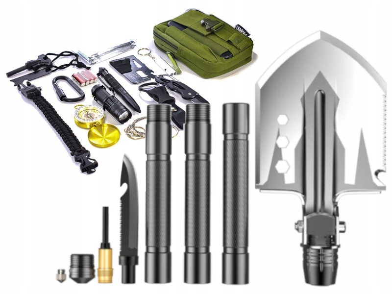 Skládací Saperka Multi pro muže 29v1 SurviBox